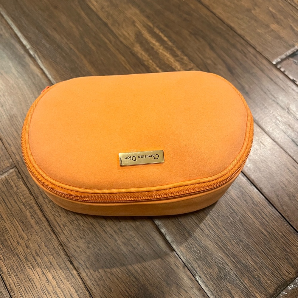 Dior Orange Makeup Case